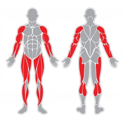 Eliptica Pro Doble-Maquinas Clasicas-Maquinas de Ejercicio-Play Plaza