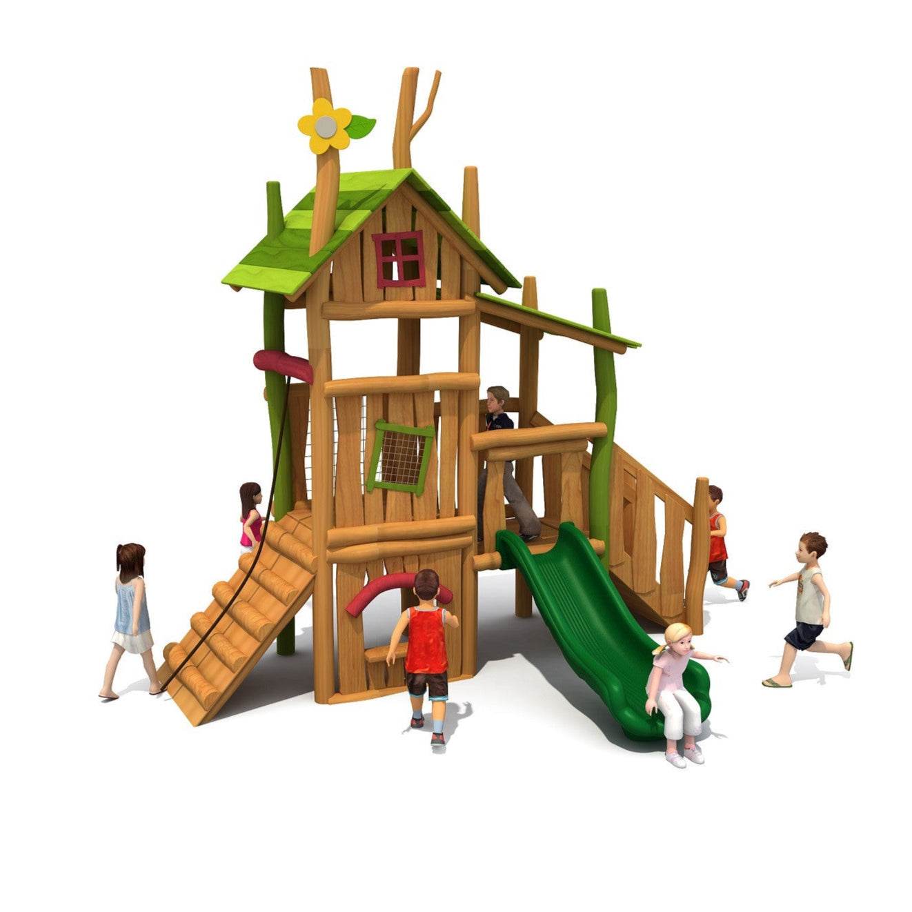Juego Madera Casa Encantada - Play Plaza