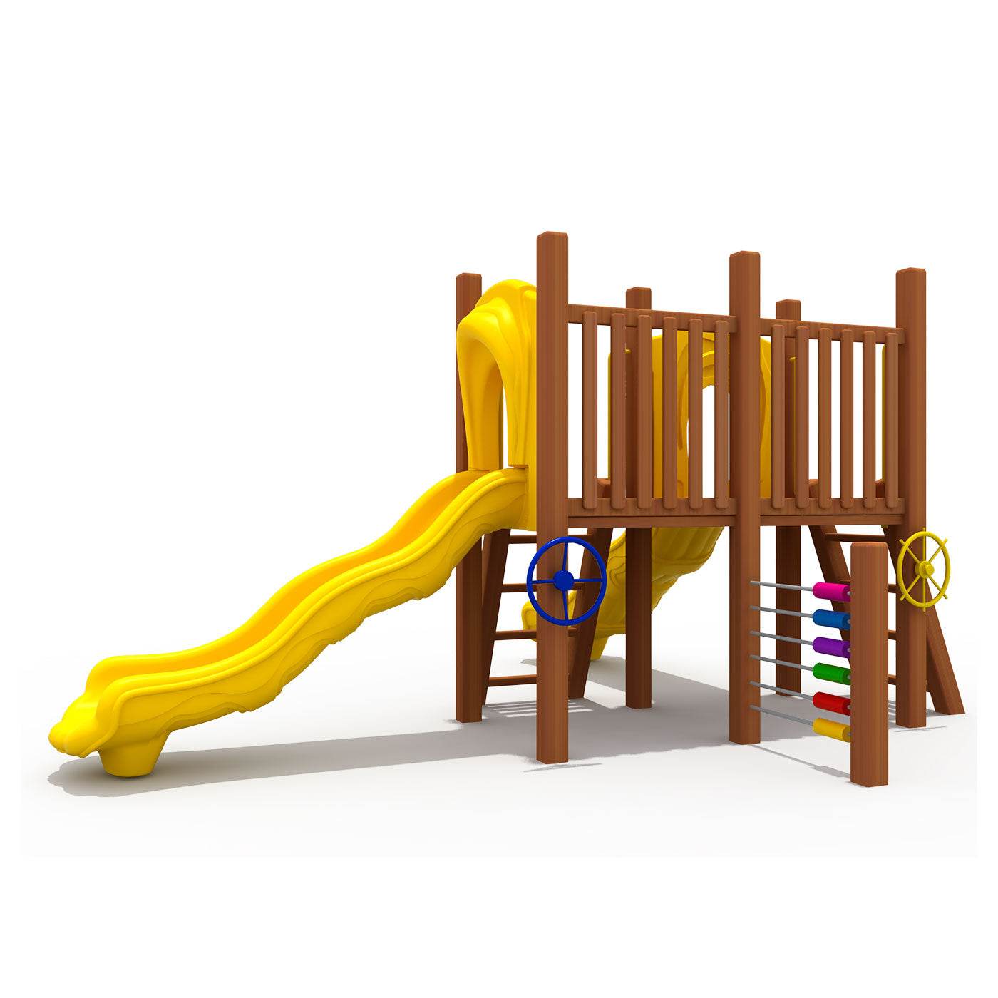 Juego Madera Plaza 02 - Play Plaza