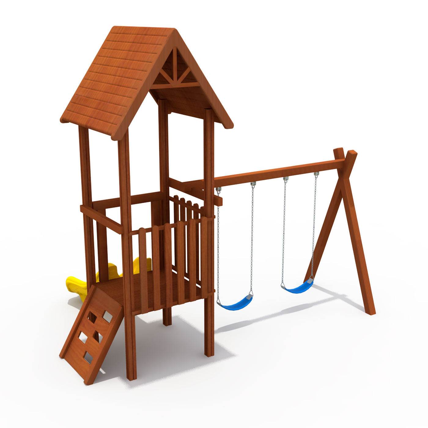 Juego Madera Plaza 03 - Play Plaza