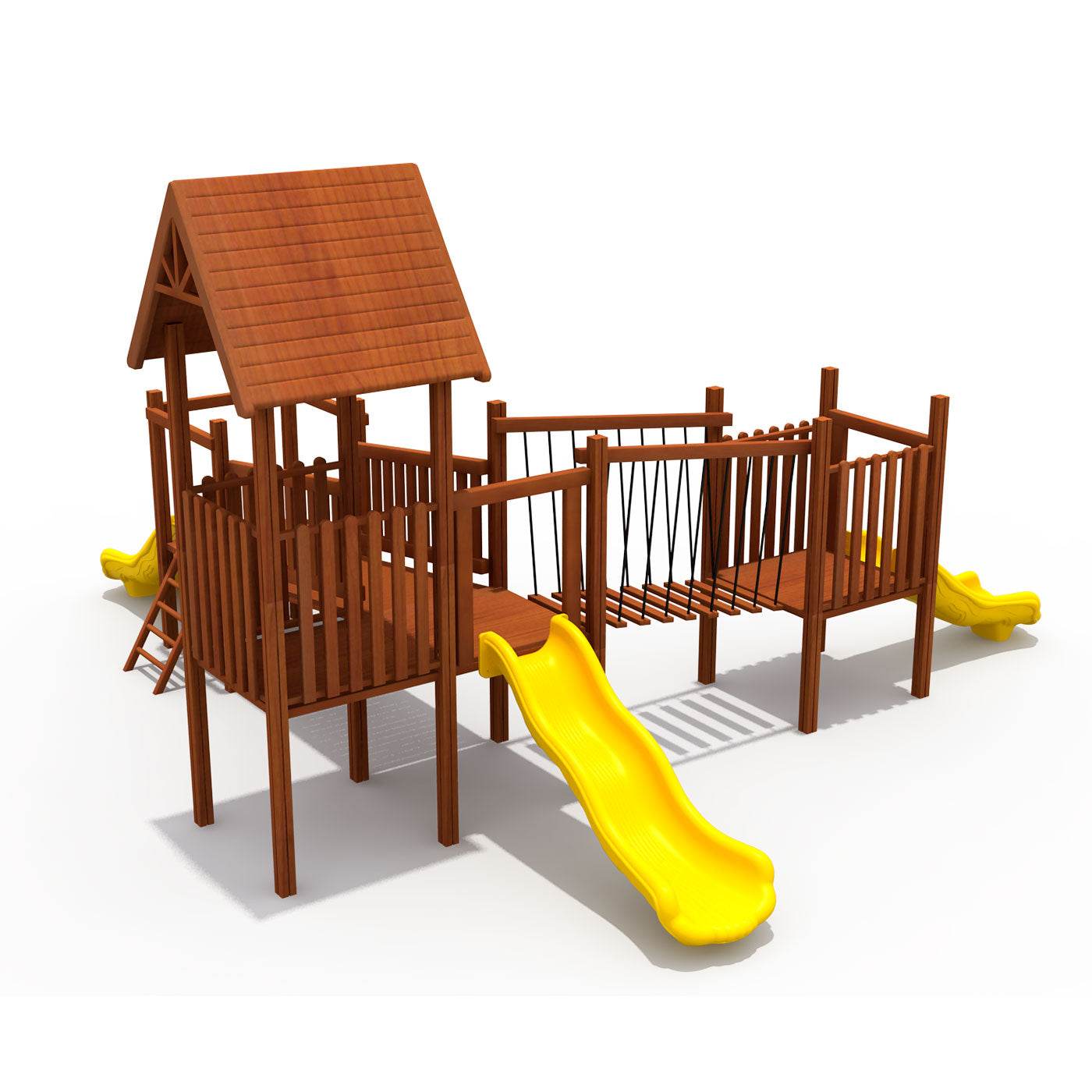 Juego Madera Plaza 06 - Play Plaza