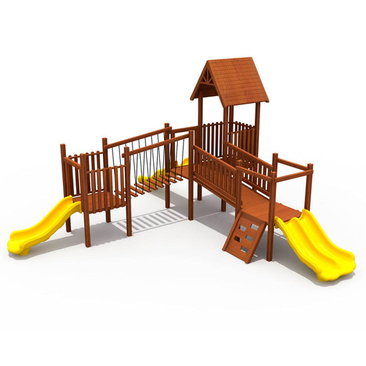 Juego Madera Plaza 06 - Play Plaza