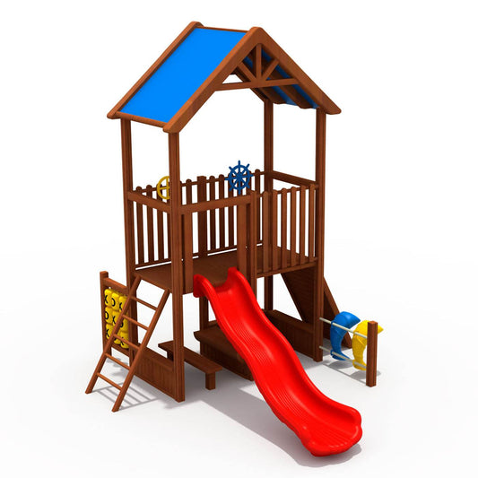 Juego Madera Plaza 07 - Play Plaza