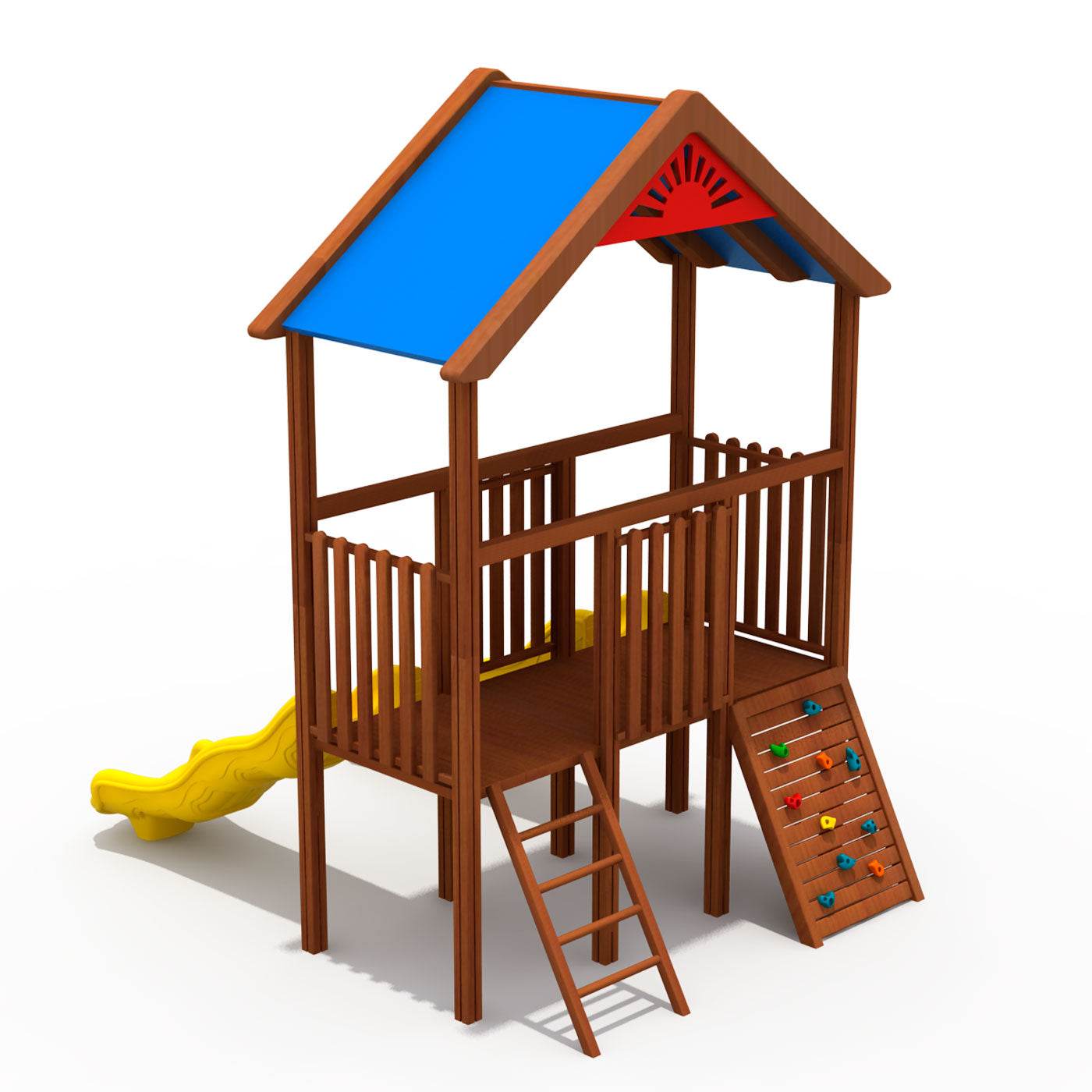 Juego Madera Plaza 08 - Play Plaza