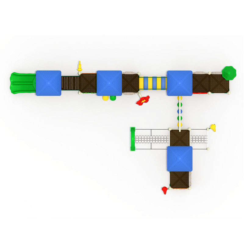 Juego Modular Inclusivo 03-Modular Inclusivo-Juegos Modulares,Juegos Plaza Inclusivos-Play Plaza