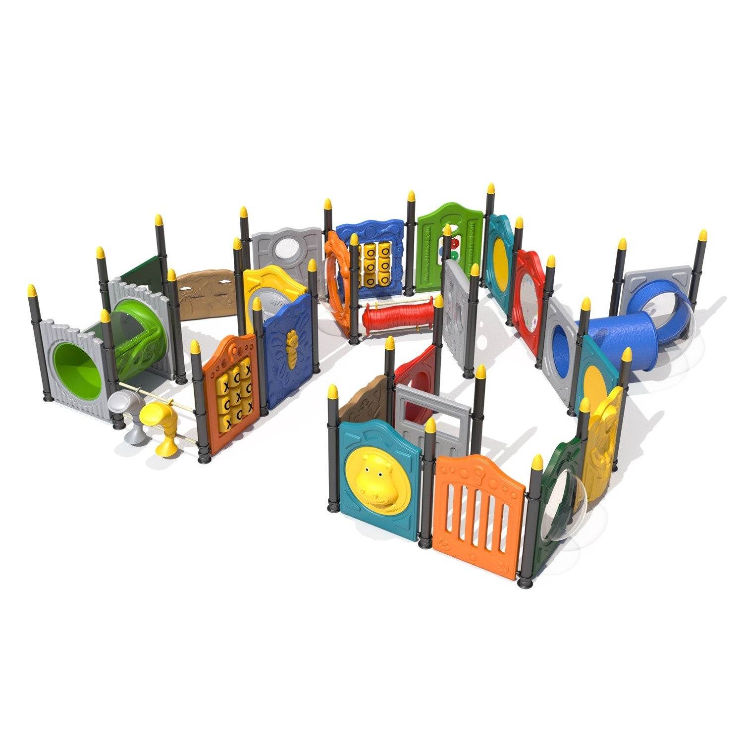 Juego Modular Inclusivo 06 - Play Plaza