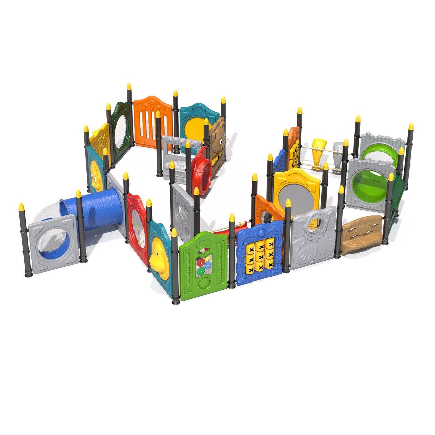 Juego Modular Inclusivo 06 - Play Plaza