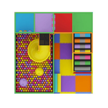 Juego Modular Interior 01 - Play Plaza