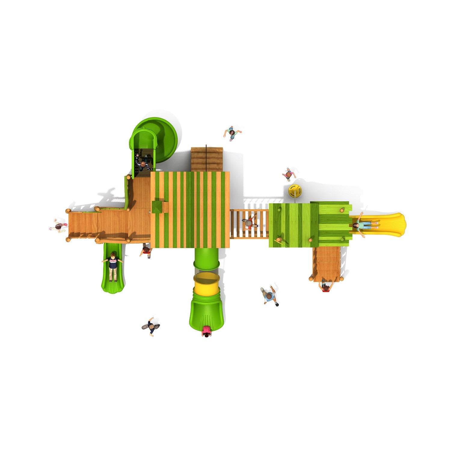 Juego Modular Madera 1501 - Play Plaza