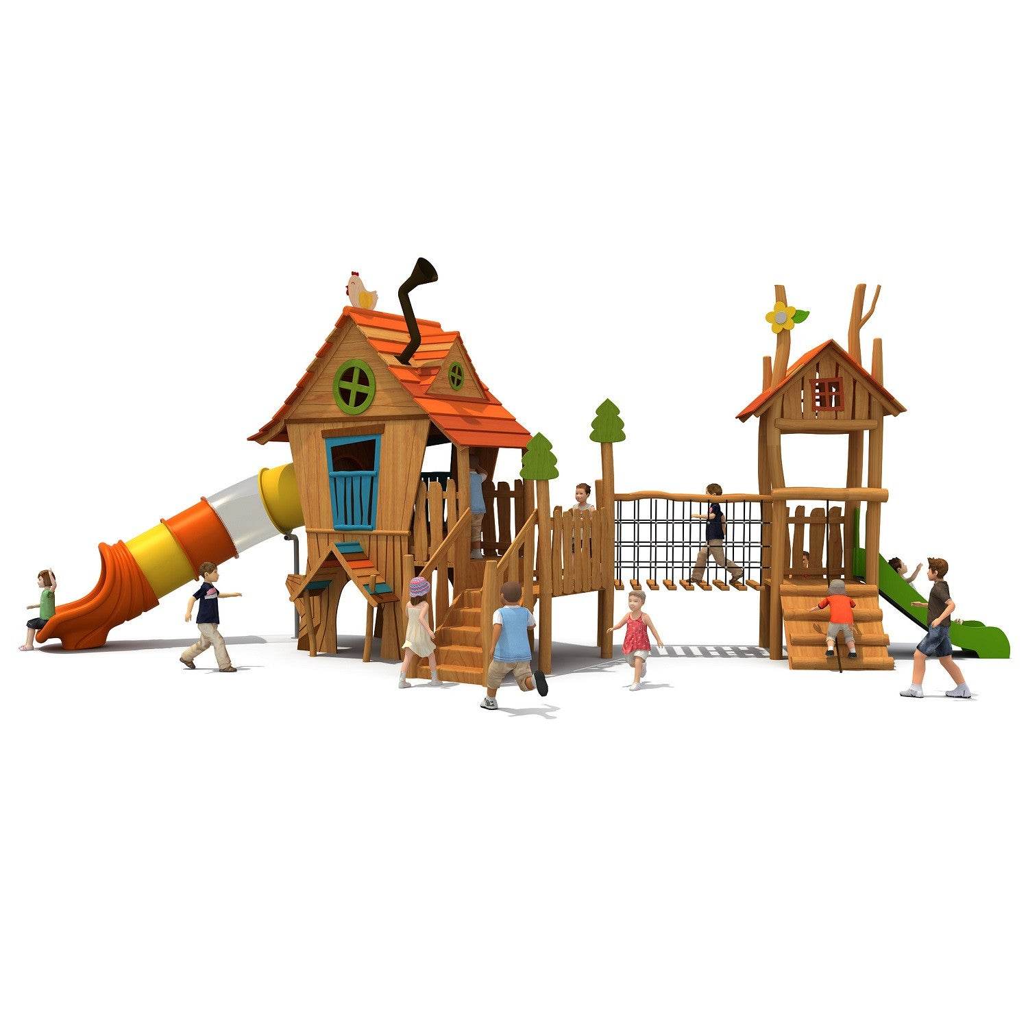Juego Modular Madera 1512 - Play Plaza