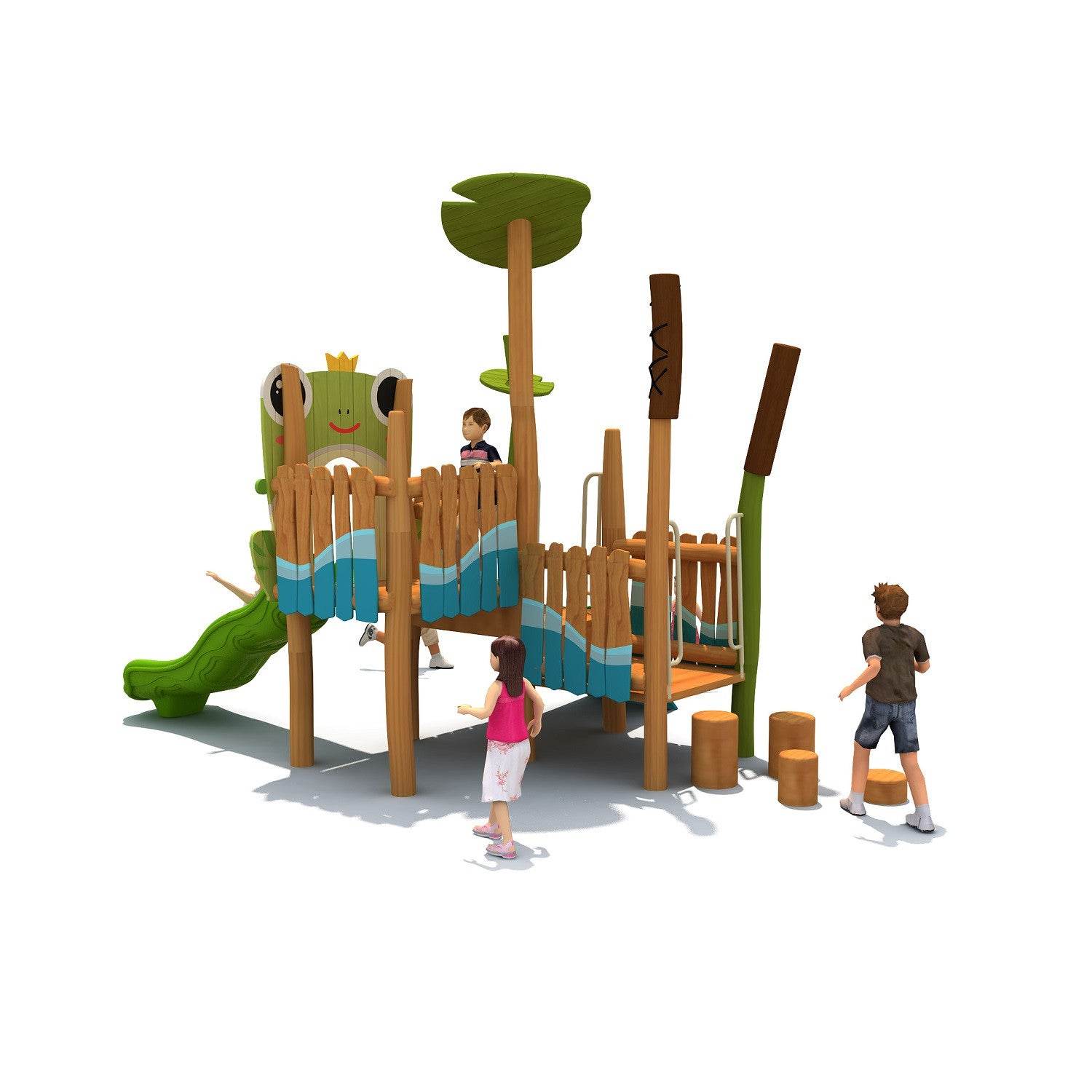 Juego Modular Madera 1532 - Play Plaza