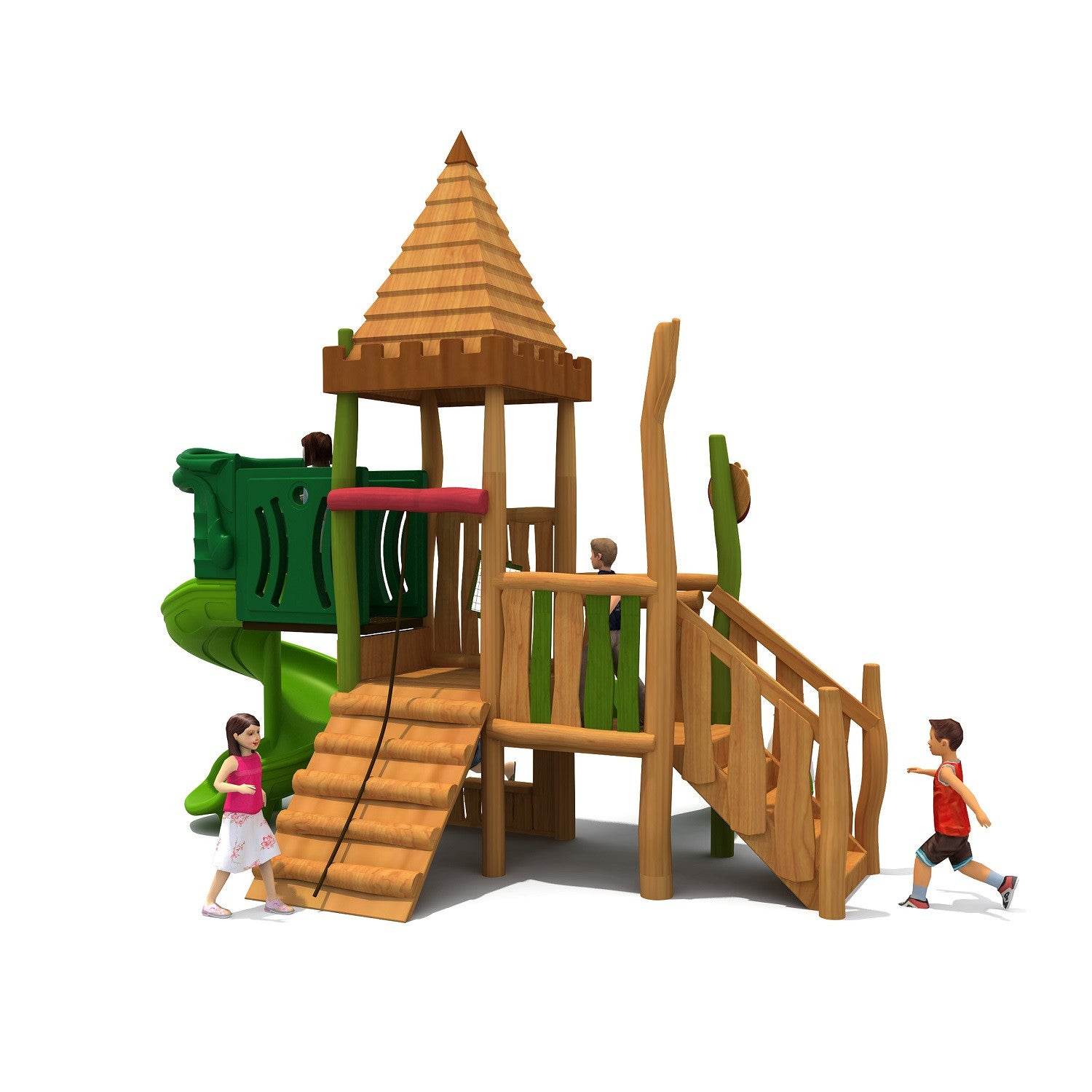 Juego Modular Madera 1562 - Play Plaza