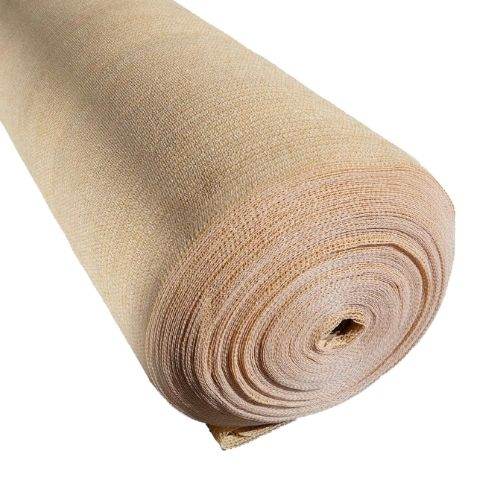 Malla Raschel 90% Beige 4.2 x 100 Metros Play Plaza Play Plaza