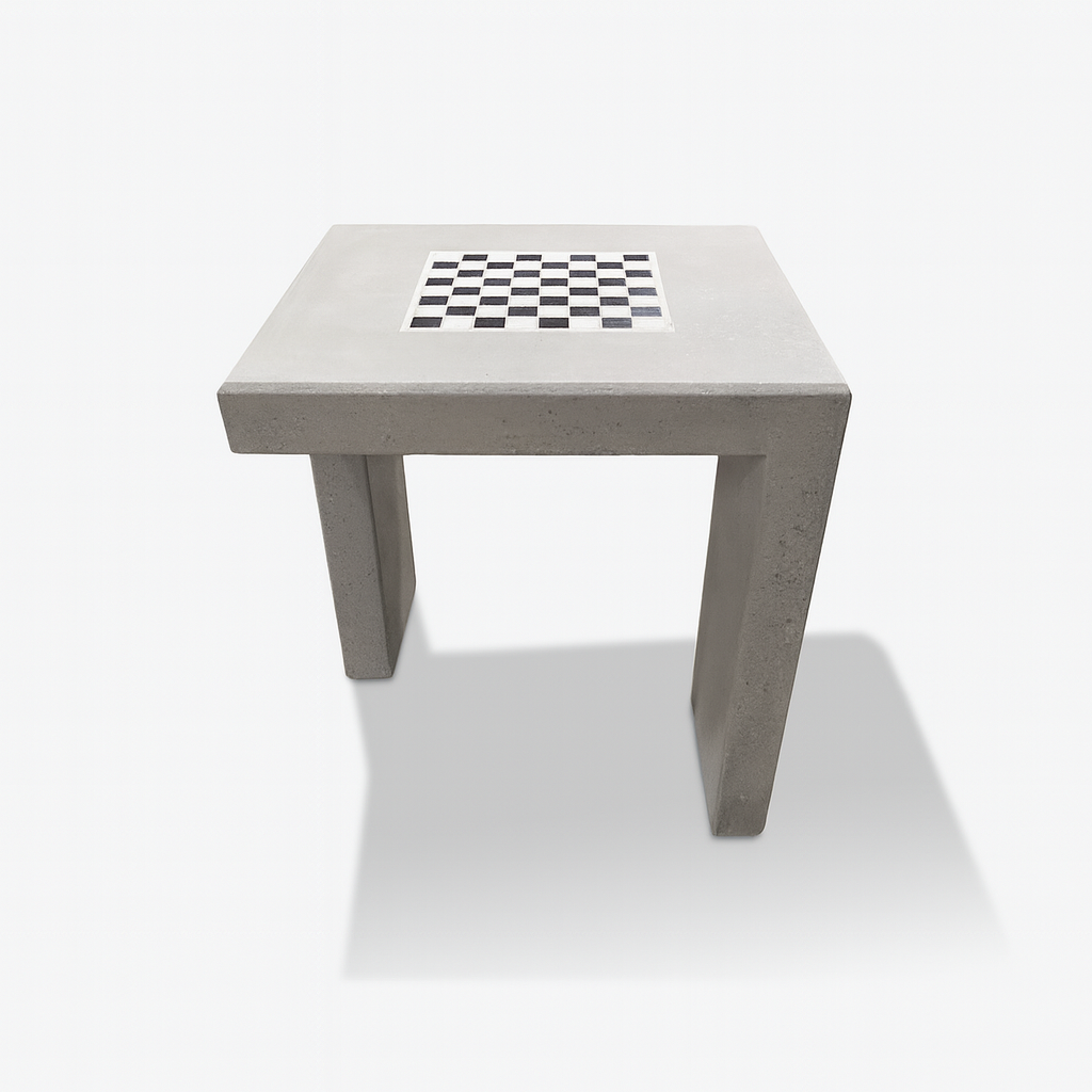 Mesa Ajedrez Hormigón-Mesa Hormigón-HBAU18-Play Plaza
