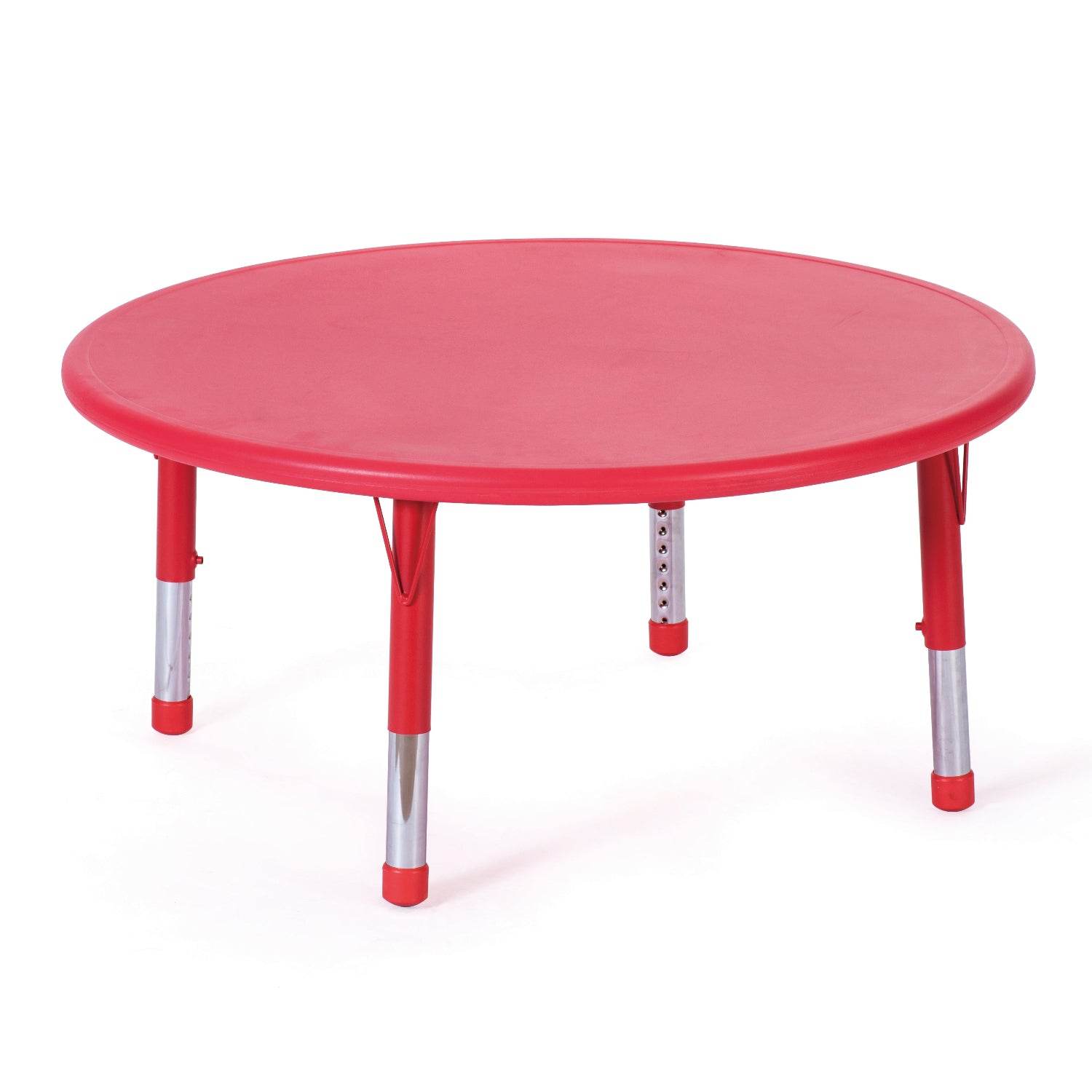 Mesa Redonda Polipropileno Reforzada-Mesas Escolares-YCY-004-2_ROJO-Play Plaza
