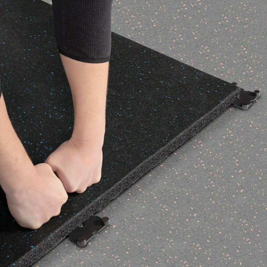 Clips Piso Gimnasio  1x1 Metros 20mm Play Plaza Play Plaza