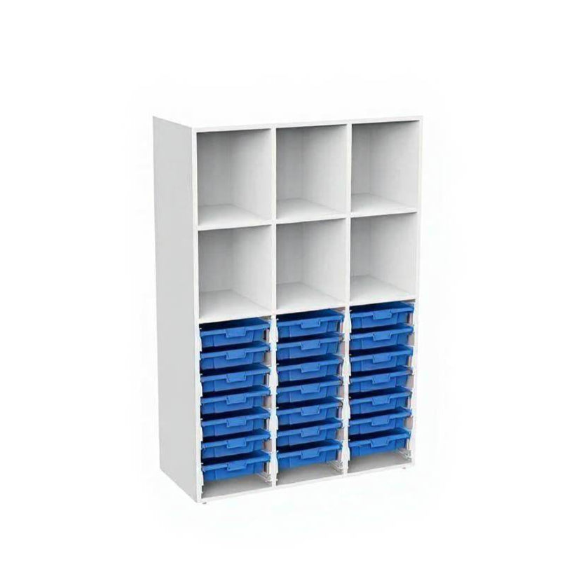 Organizador Escolar 21 cajones 160 Alto-Organizadores Escolares-YCW-21206X_AZUL-Play Plaza