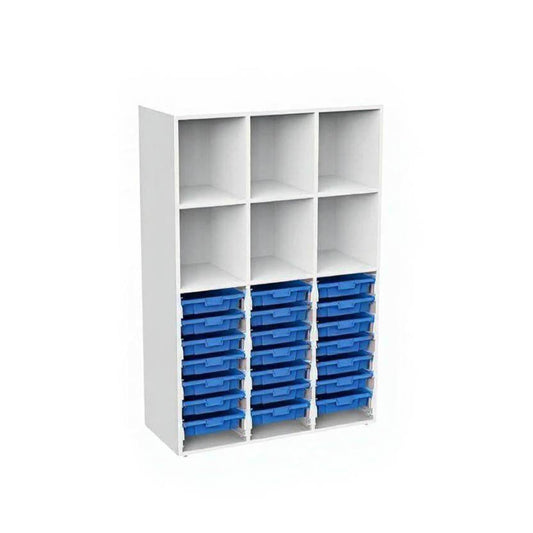 Organizador Escolar 21 cajones 160 Alto-Organizadores Escolares-YCW-21206X_AZUL-Play Plaza