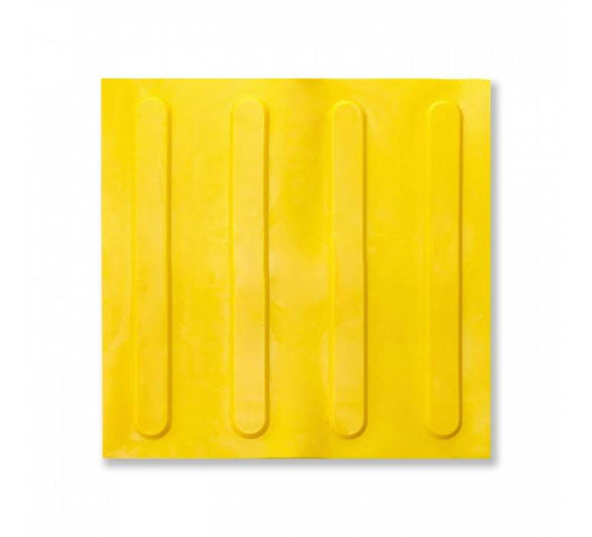 Piso Podotáctil Estriado 30x30cmx37mm - Play Plaza