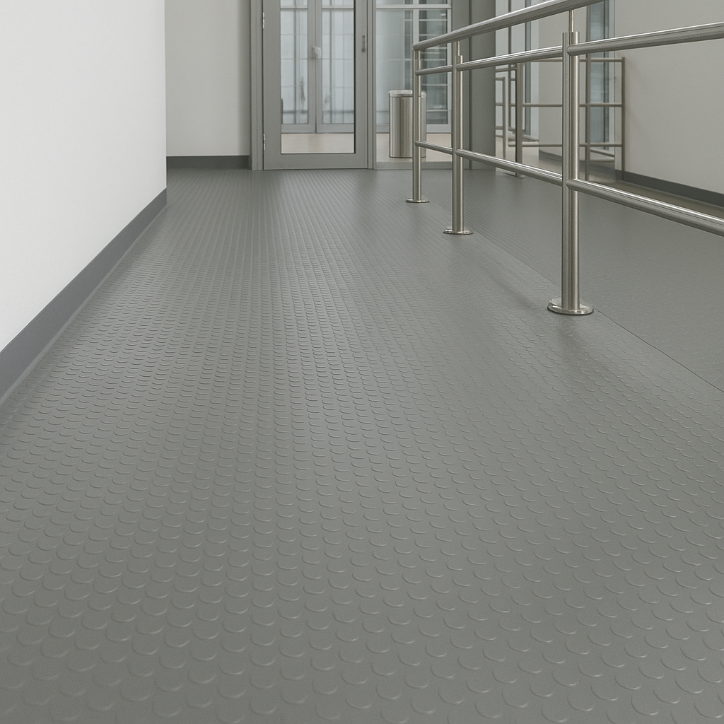 Piso PVC Estoperol Gris 15m x 2m x 1.5mm-Piso Goma Estoperol-HBTM46-Pisos de PVC-Play Plaza