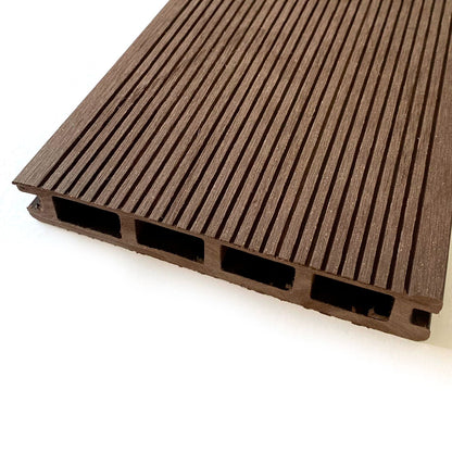 Piso WPC Dual Chocolate-Tabla Deck WPC-Pisos Deck WPC-Play Plaza