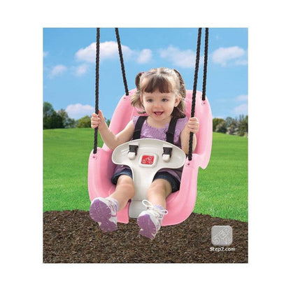 Silla de Columpio Rosado-Asientos para Columpios,Columpios de Plástico-Play Plaza