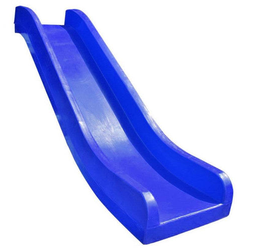 Tobogán simple 120 cm alto azul - Play Plaza