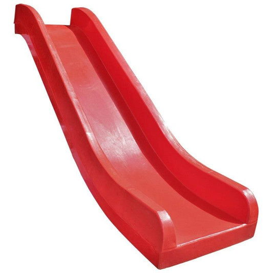 Tobogán simple 120 cm alto rojo - Play Plaza