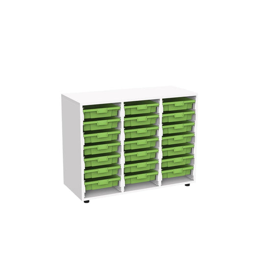 Organizador Escolar 21 cajones 82 Alto-Organizadores Escolares-YCW-21216X_VERDE-Play Plaza